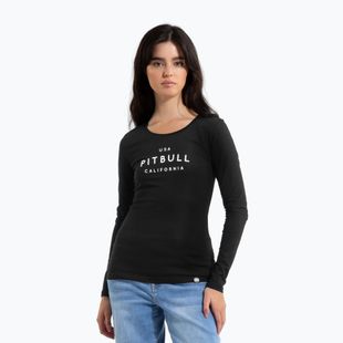 Longsleeve Damen Pitbull Usa Cal Slim Fit black