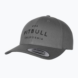 Pitbull Snapback ,,USA CAL" Classic Low Profile graphit Baseballkappe