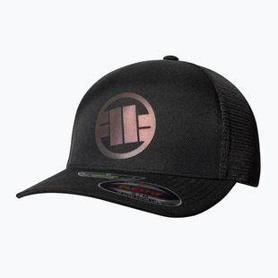 Pitbull Mesh Full Cap Logo Iridescent Flexfit schwarz