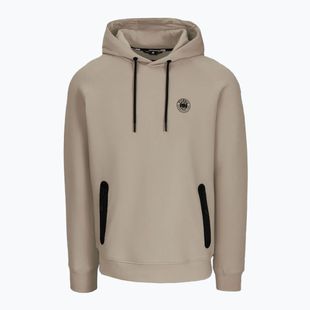 Herren Pitbull Dogwood Sweatshirt mit Kapuze dunkelsand