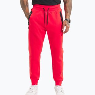 Pitbull Herren Dogwood Track Pants fluo/rot
