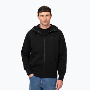 Hoodie Sweatshirt Herren Pitbull Sampson Hooded Zip Sweatshirt black