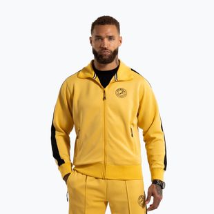 Hoodie Sweatshirt Herren Pitbull Track Jacket San Diego pale yellow