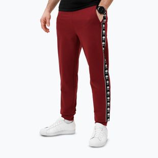 Hose Herren Pitbull Tape Nugget Jogging burgundy