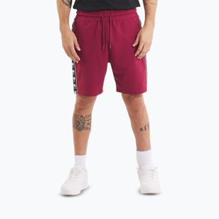 Shorts Herren Pitbull Tape Nugget burgundy