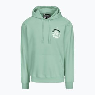 Herren Pitbull Dog Sd Sweatshirt mit Kapuze hell mint