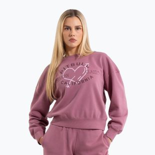 Hoodie Sweatshirt Damen Pitbull Manzanita Heart Crewneck Sweatshirt pink