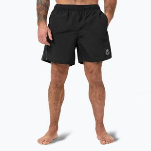 Herren Pitbull Crownhill Badeshorts schwarz
