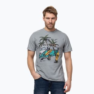 Pitbull Herren Open Beach T-shirt grau