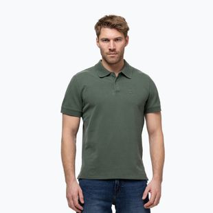 Herren Pitbull Washed Polo Shirt salbeigrün
