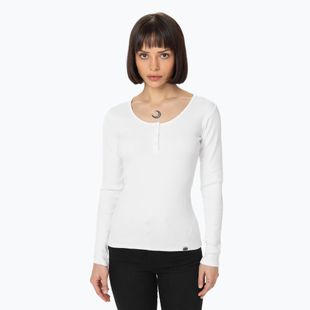 Damen-Langarmshirt Pitbull Rib weiß