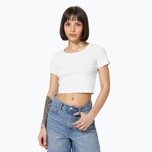 Pitbull Cropped weißes Damen-T-Shirt