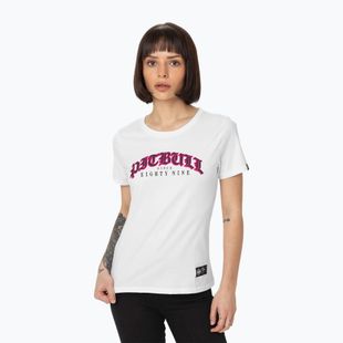 Pitbull Tattoo Frauen-T-Shirt weiß