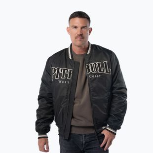 Herrenjacke Pitbull Detroit Baseball black