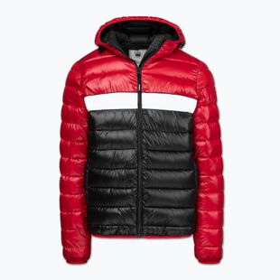 Herren Winterjacke Pitbull Shatto Quilted Hooded red/black
