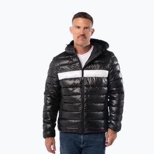 Herren Winterjacke Pitbull Shatto Quilted Hooded black