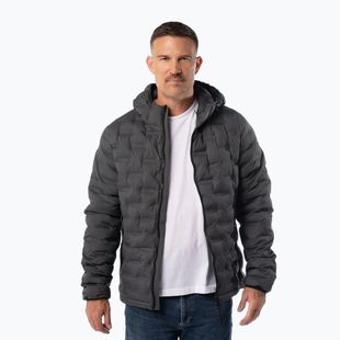 Herren-Winterjacke Pitbull Camino Quilted Hooded graphite