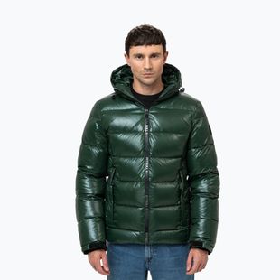 Herren-Winterjacke Pitbull Pepperwood Ribstop Padded Hooded black/green