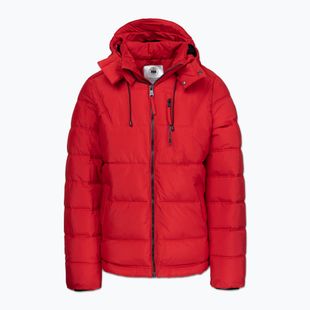 Herren Winterjacke Pitbull Piedmont Quilted Hooded fluorescent/red