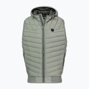 Herrenweste Pitbull Naylor Padded Hooded dusty salvia