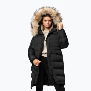 Damen-Winterjacke Pitbull Queenston Padded Hooded black