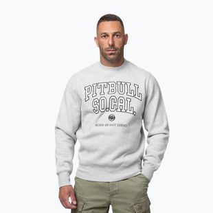 Herren Sweatshirt Pitbull So Cal Crewneck grey/melange