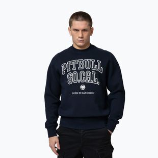 Herren-Sweatshirt Pitbull So Cal Crewneck dark navy