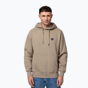 Herren Hoodie Pitbull Small Logo Hooded pale sand