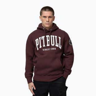Herren Hoodie Pitbull Norton Hooded dark burgundy