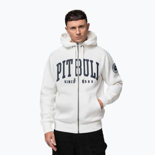 Herren Kapuzenjacke Pitbull Norton Hooded Zip off white