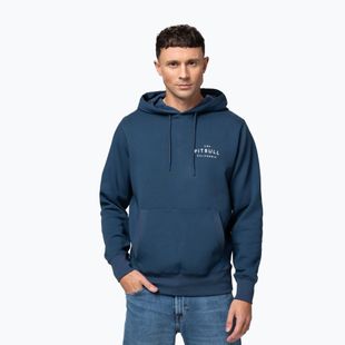 Herren-Hoodie Pitbull Sampson Hooded Sweatshirt petrol blue