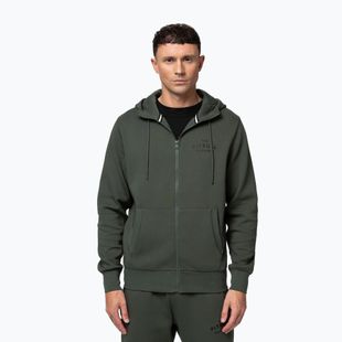 Herren-Hoodie Pitbull Sampson Hooded Zip Sweatshirt old green