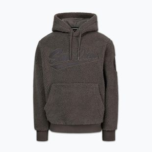 Herren Hoodie Pitbull Galaxy Hooded taupe