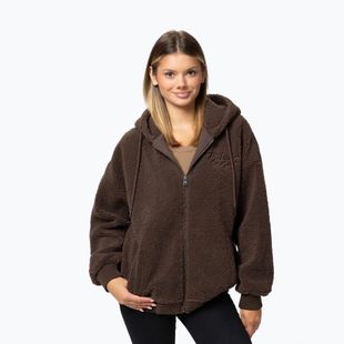Damen Kapuzenjacke Pitbull Daisy Hooded Zip dark chocolate