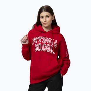Damen Hoodie Pitbull Fiora Hooded wild red