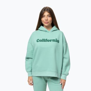 Damen-Hoodie Pitbull California Hooded light mint