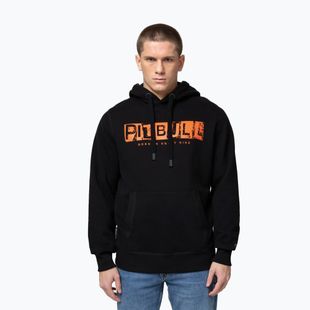 Herren Hoodie Pitbull Blacky Hooded black