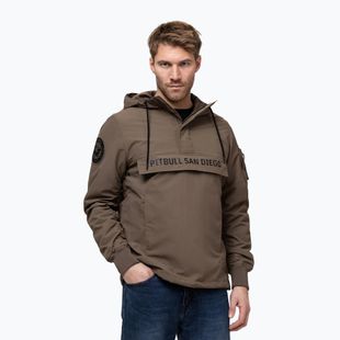 Herrenjacke Pitbull Meandro Kangaroo dark brown
