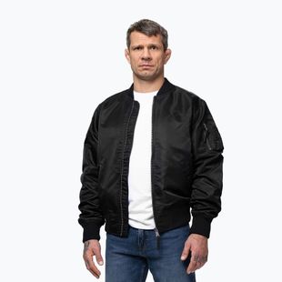Herrenjacke Pitbull Akron MA1 Flight black