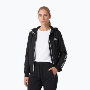 Damenjacke Pitbull Aaricia Stripes Nylon Hooded black