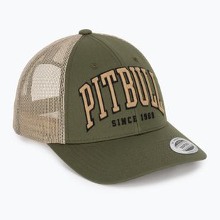 Herren-Basecap Pitbull Mesh "Pitbull Norton" Trucker Low Profile green