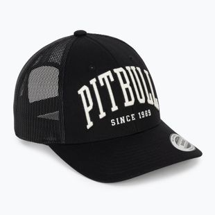 Herren-Basecap Pitbull Mesh "Pitbull Norton" Trucker Low Profile black/black