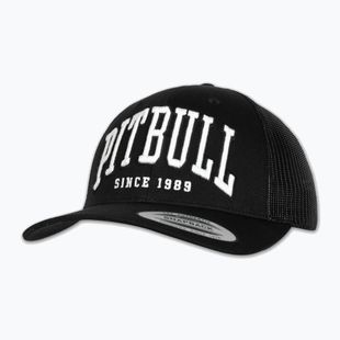 Herren-Basecap Pitbull Mesh "Pitbull Norton" Trucker Low Profile black/black