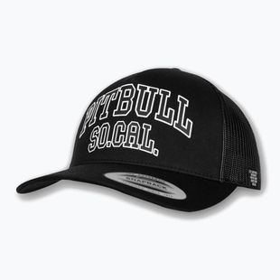 Herren-Basecap Pitbull "SO.CAL.” Retro Trucker black/black/white