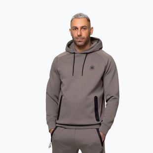 Herrenpullover Pitbull Dogwood Hooded Sweatshirt taupe
