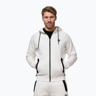 Herrenpullover Pitbull Dogwood Hooded Zip Sweatshirt off white
