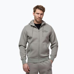 Herrenpullover Pitbull Sampson Hooded Zip Sweatshirt grey/harbour