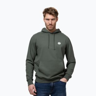 Herrenpullover Pitbull Nugget Small Logo Hooded sage green