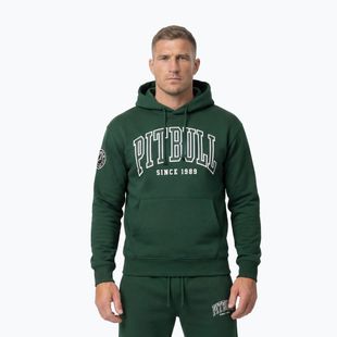 Herrenpullover Pitbull Badger Hooded hunter green