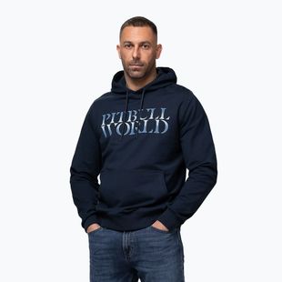 Herrenpullover Pitbull World Sweatshirt Hooded dark navy